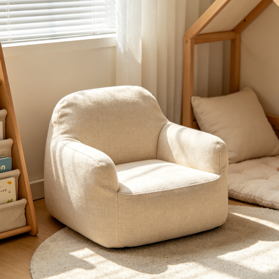 Classic Linen Kids Reading Lounge Sofa